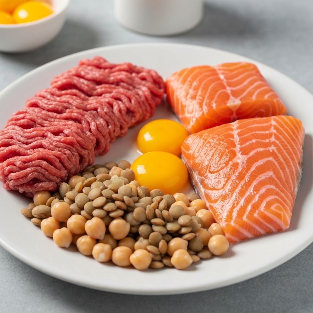 Fehérjedús ételek